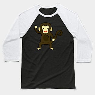 Mischievous Monkey Baseball T-Shirt